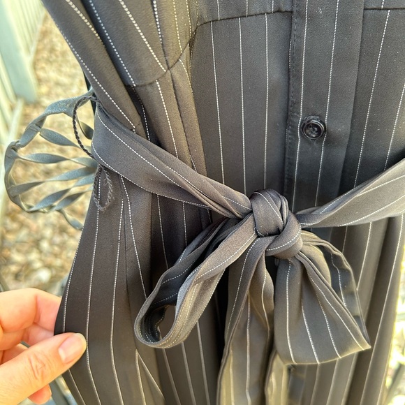 Ankle length black pin stripe stunner - Picture 7 of 9